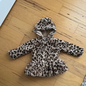 Leopard Print Kids Jacket